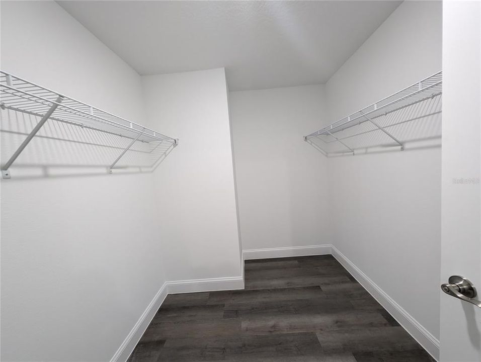 Primary walk-in closet