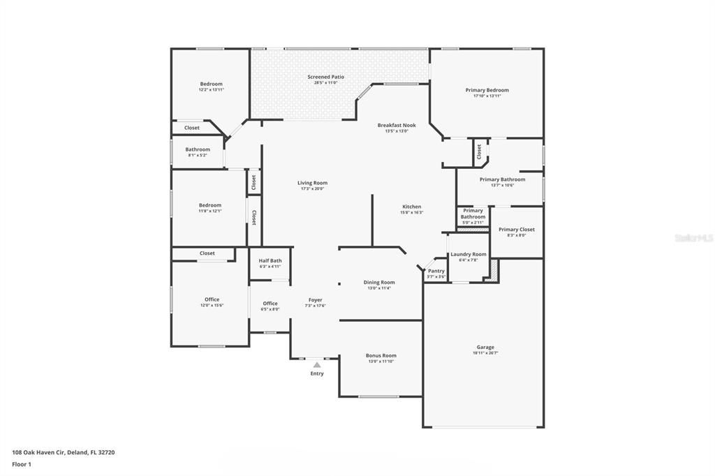 For Sale: $499,900 (4 beds, 2 baths, 2513 Square Feet)