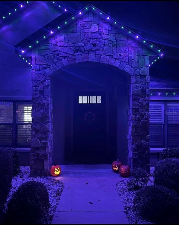 Gemstone Lights Halloween (Front Door)