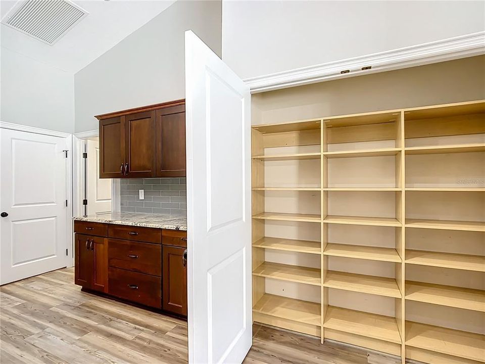 Pantry built-ins.