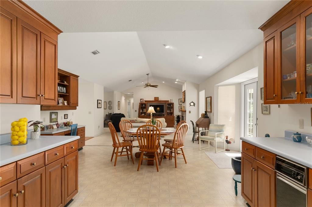 Kitchen - looking into living room