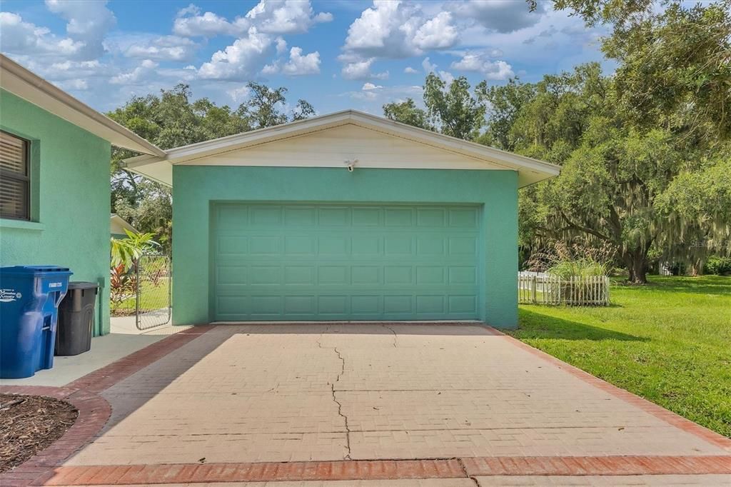 Detached 2 Car Garage - Main House