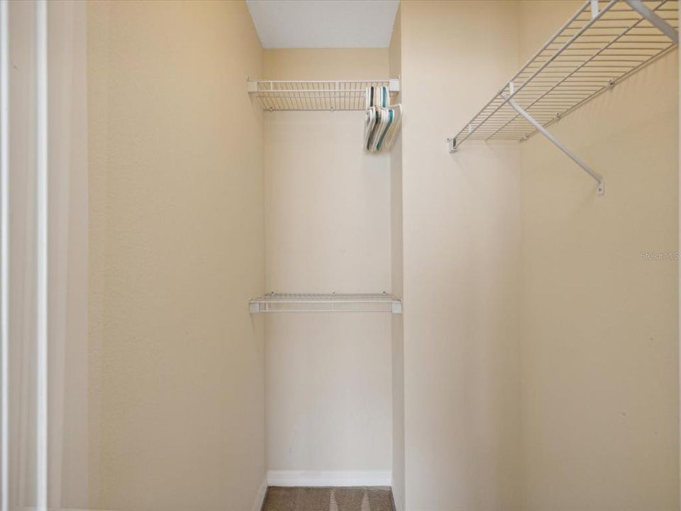 2nd Bedroom walk in closet