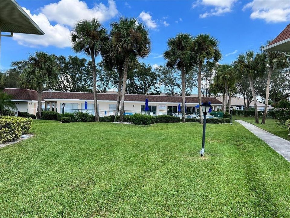 Community Clubhouse Pool Area