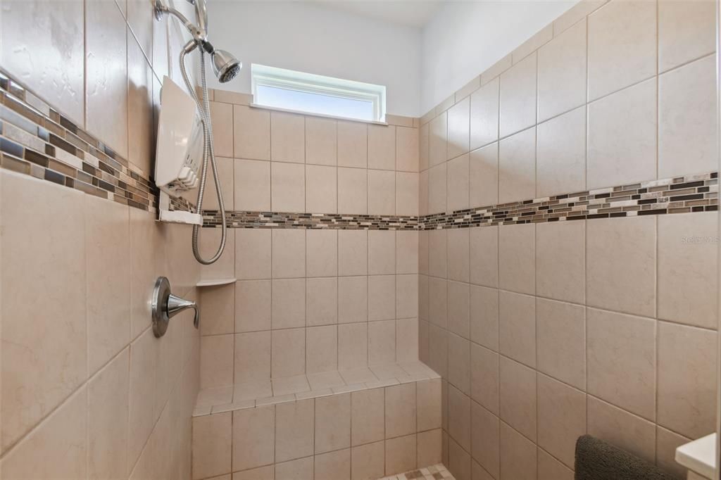 Bench Seating in Shower