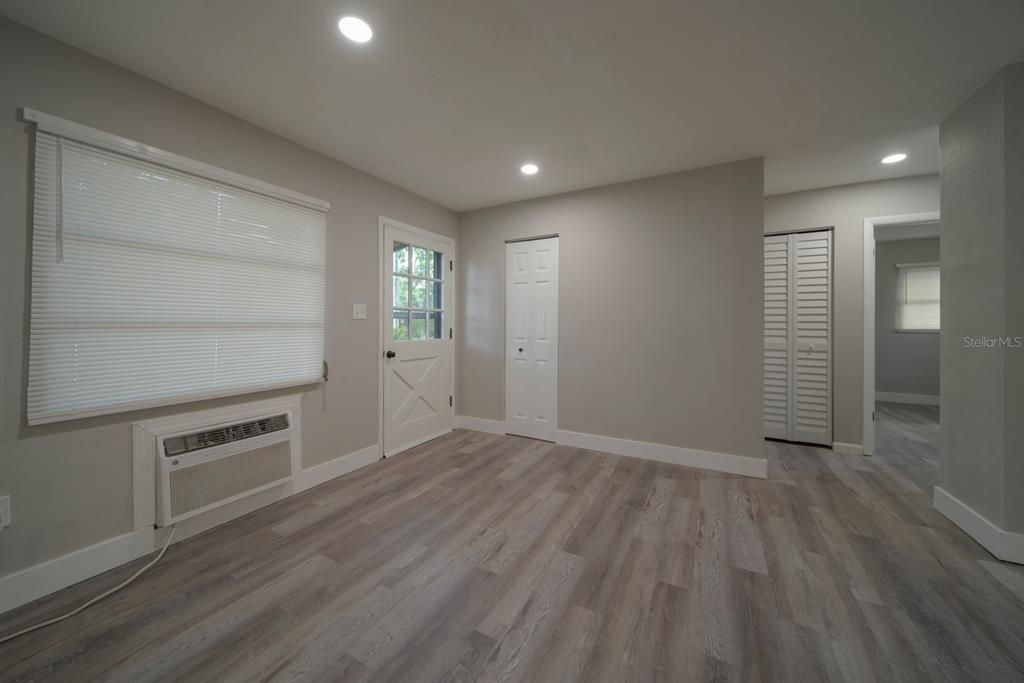 Entry and front living room