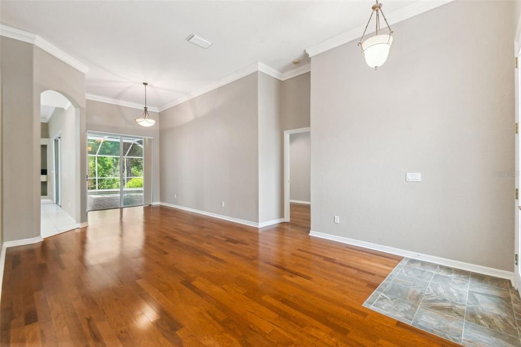 Dining Room to Living Room