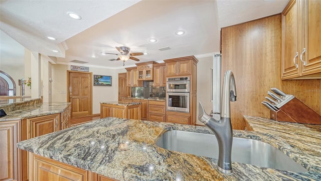 Attractive Kitchen with Wood & Granite