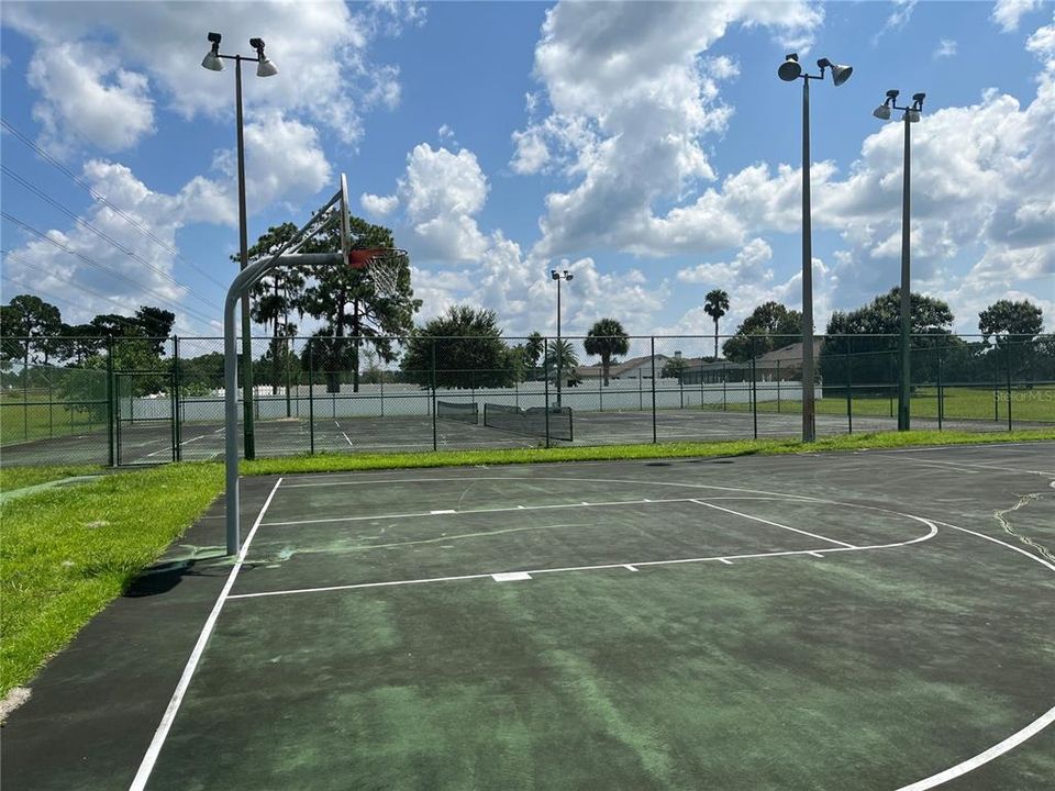 Basketball & Tennis Courts