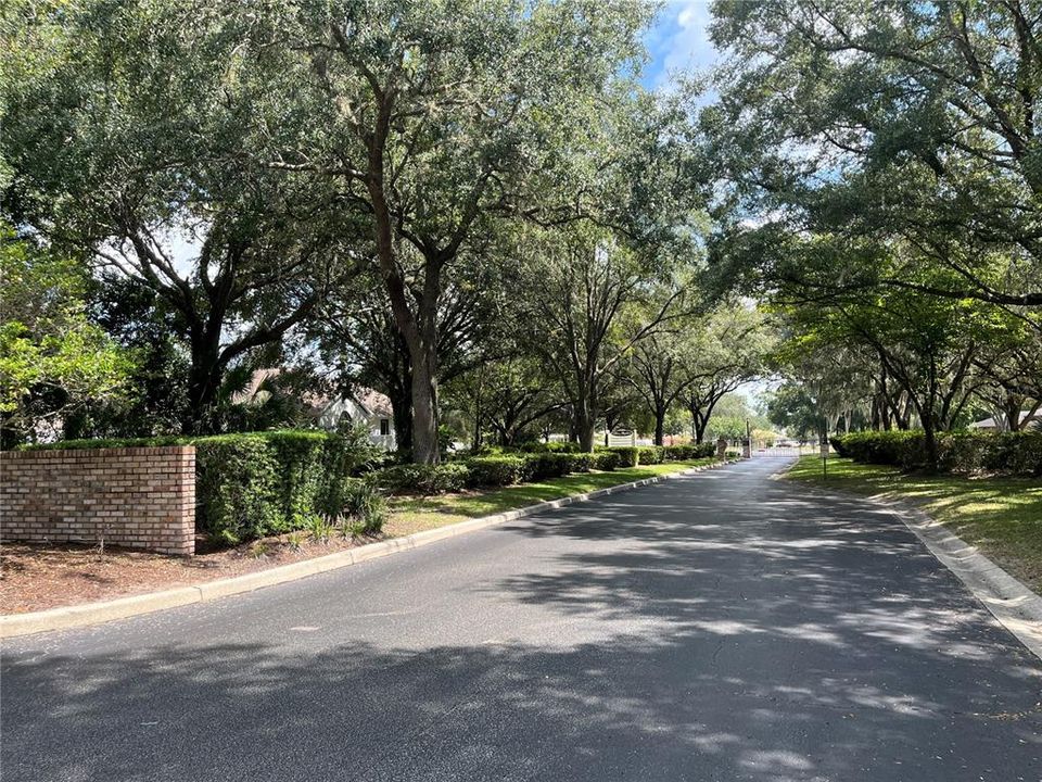 Gated Community Entrance