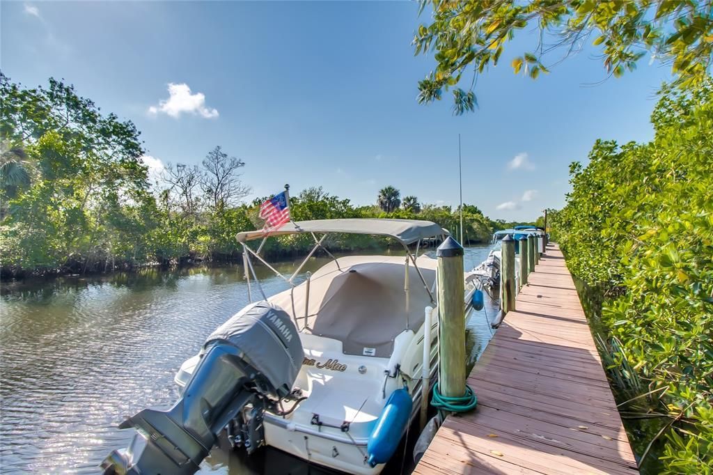 Boat docks on availability for $600 per year