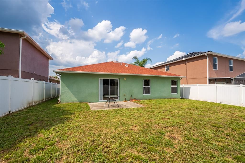 Fenced Backyard