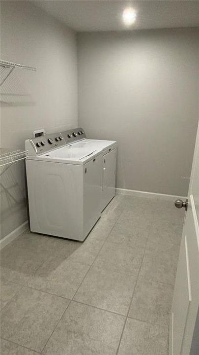 upstairs laundry room