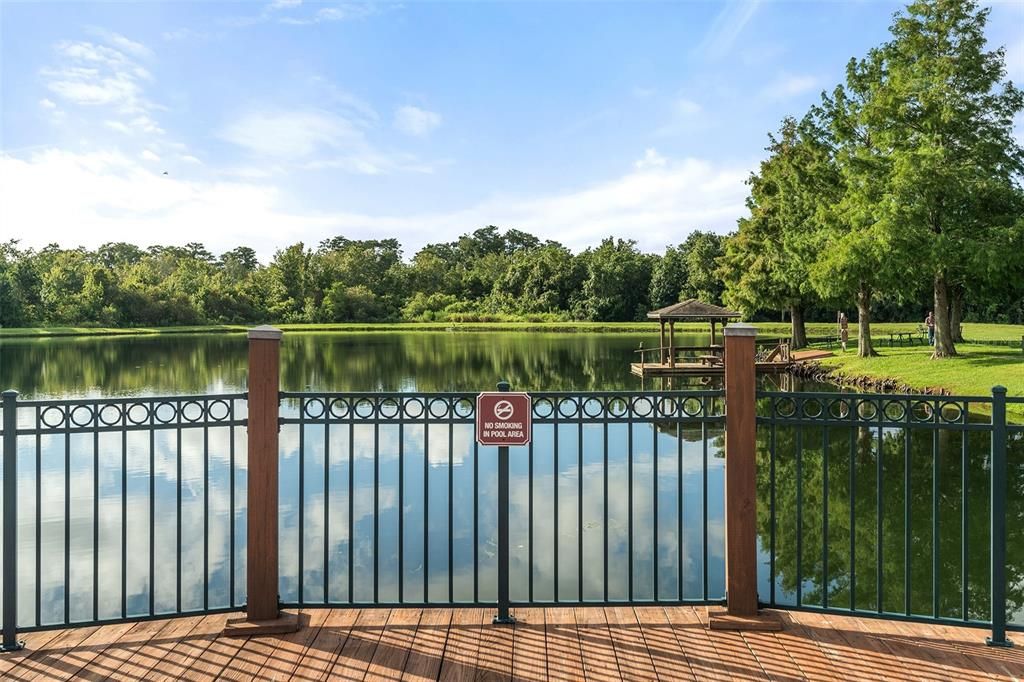 View of the fishing deck