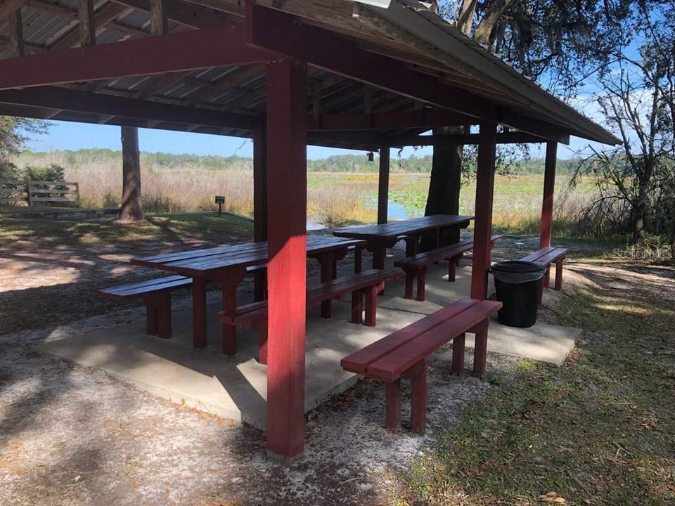 picnic pavilion at park