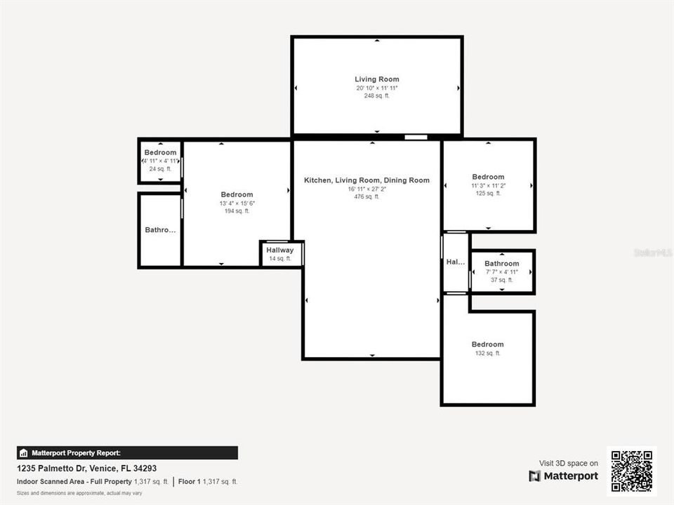 Active With Contract: $379,000 (3 beds, 2 baths, 1246 Square Feet)