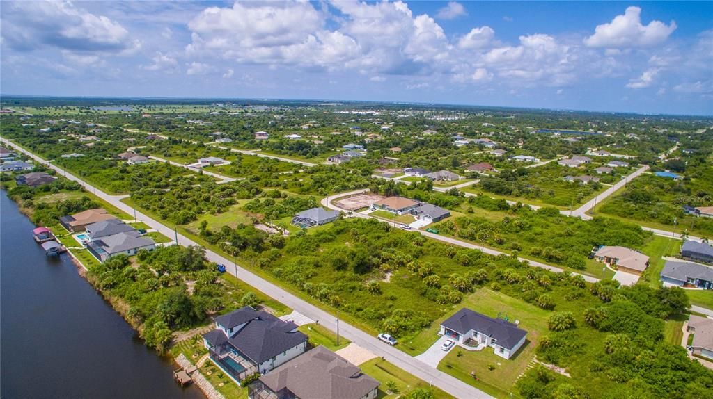 Waterfront Homes being built all around South Gulf Cove!