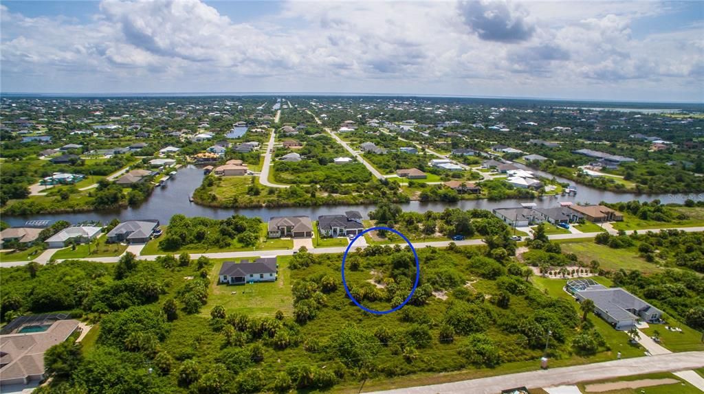 Interior lot across from New Waterfront Pool Home! WOW!