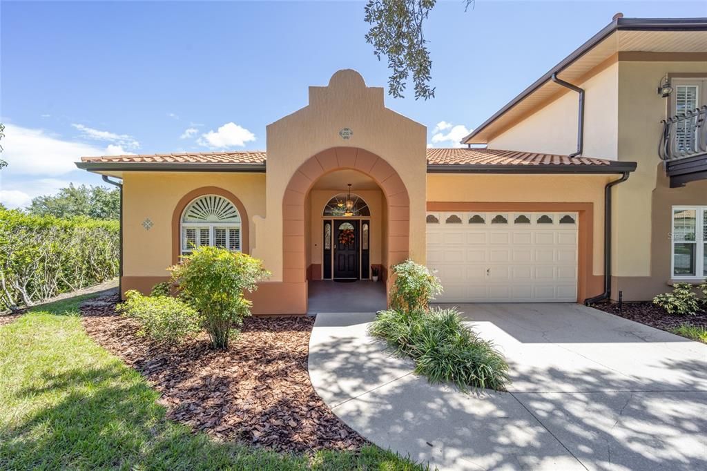 Beautiful Spanish Style Entrance