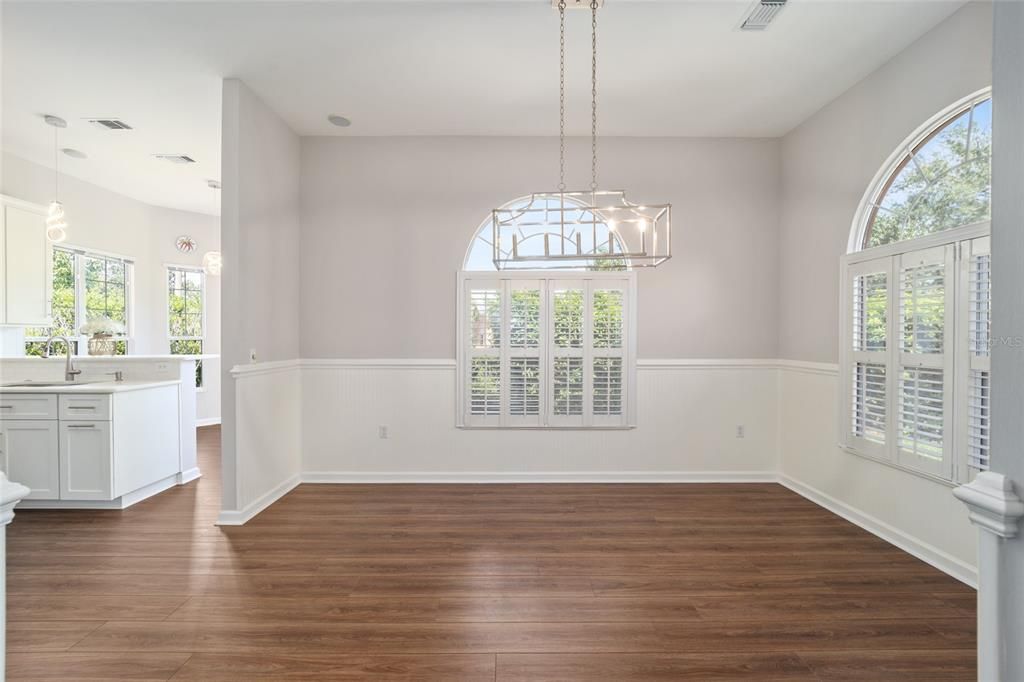 Dining Area off Kitchen and Living Room