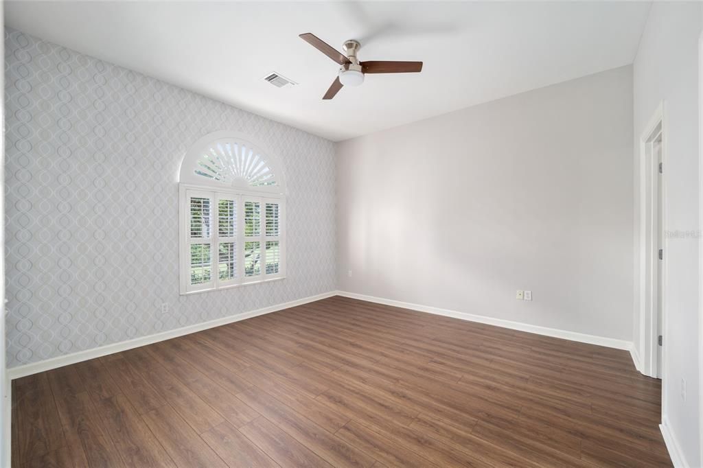 Owner's Suite with Plantation Shutters