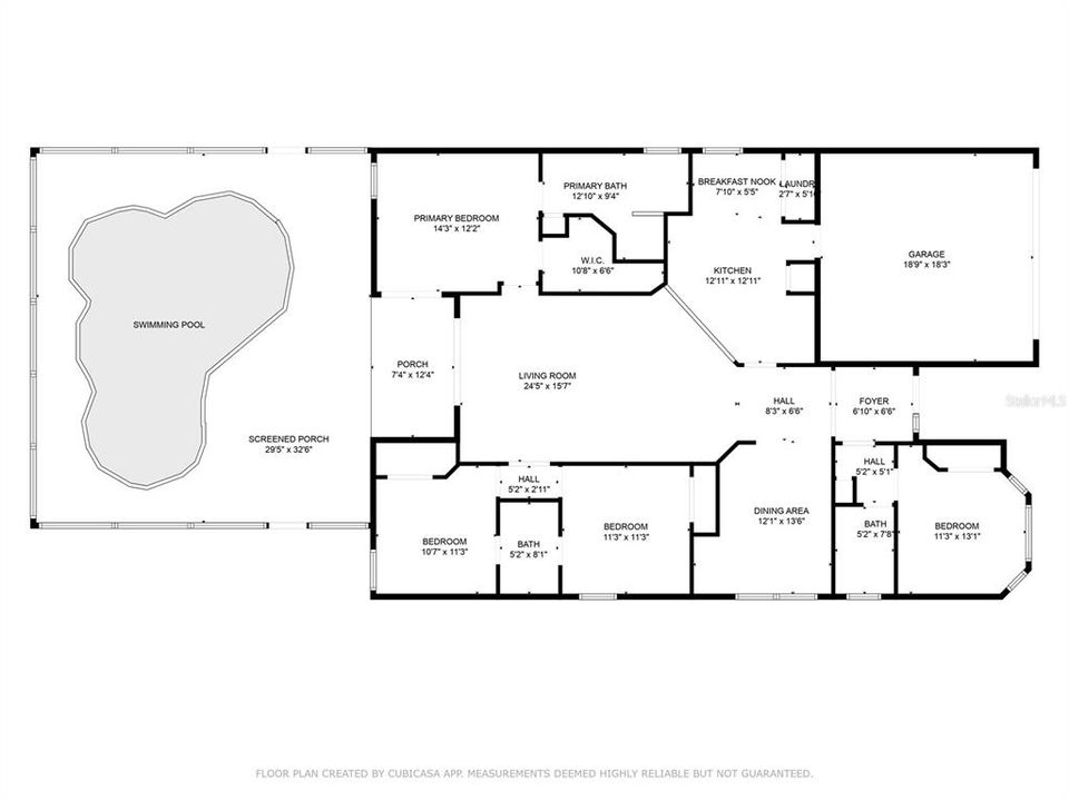 На продажу: $465,000 (4 спален, 3 ванн, 1782 Квадратных фут)