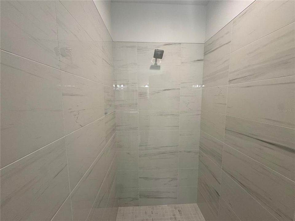 Luxe, walk-in shower