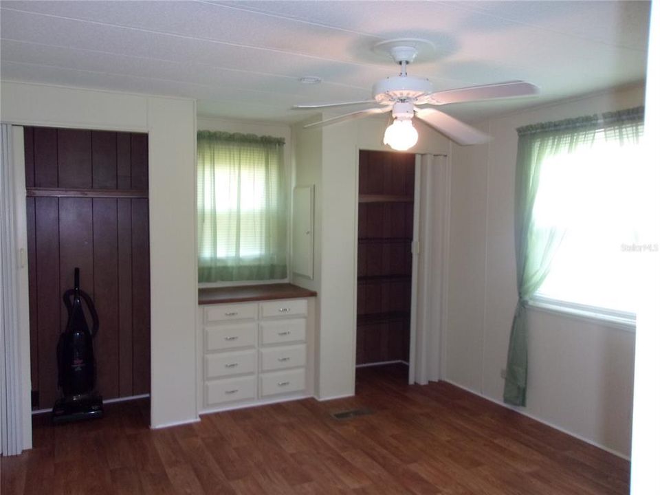 Front door entrance into the living room