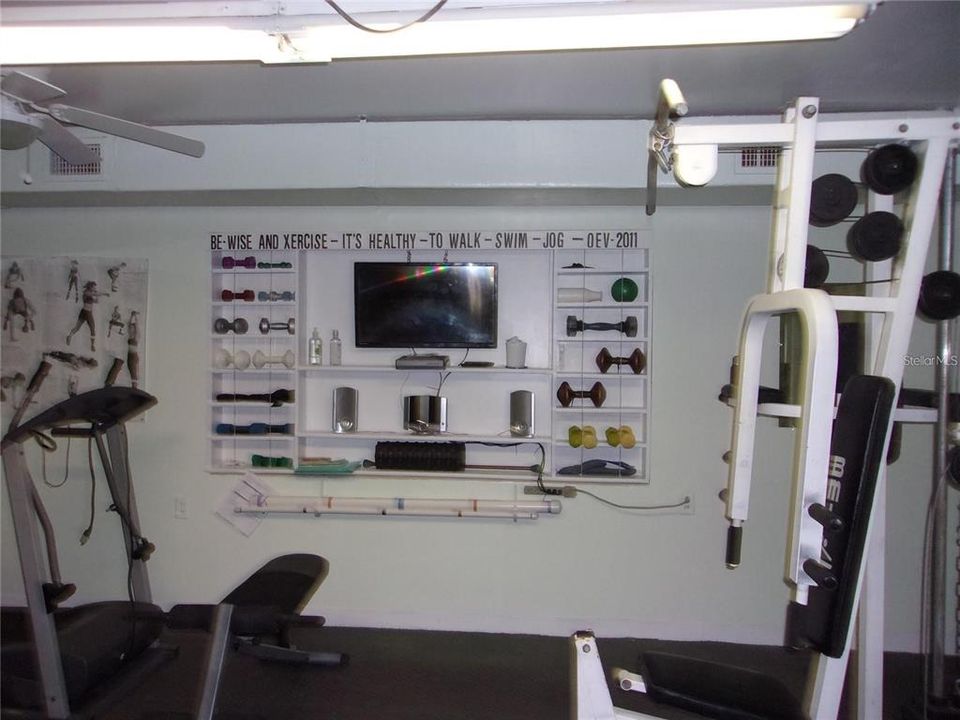 Workout room