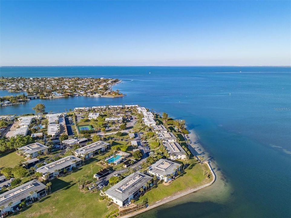 Aerial View of Shell Point condo #71