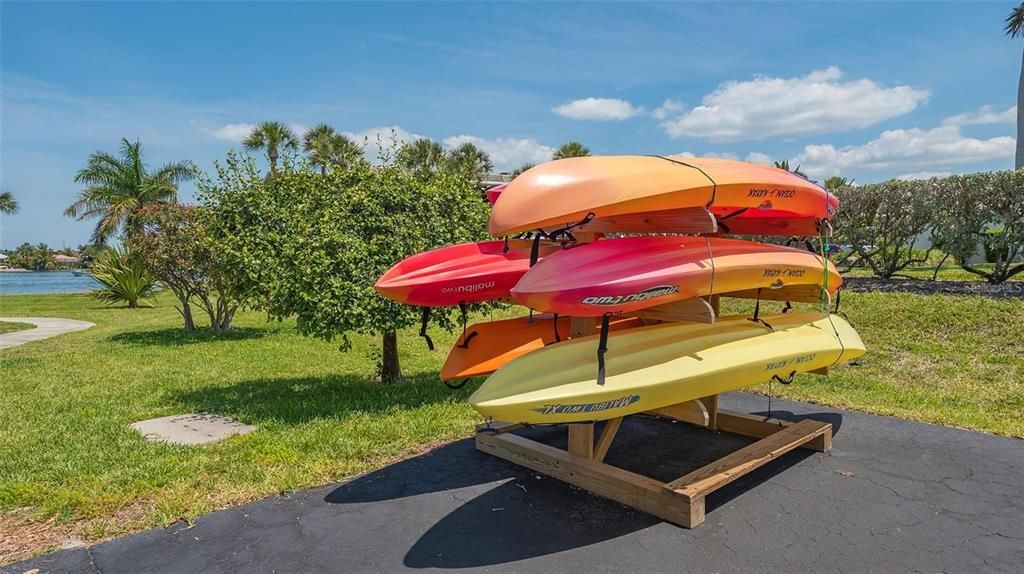 Shell Point Kayak Racks