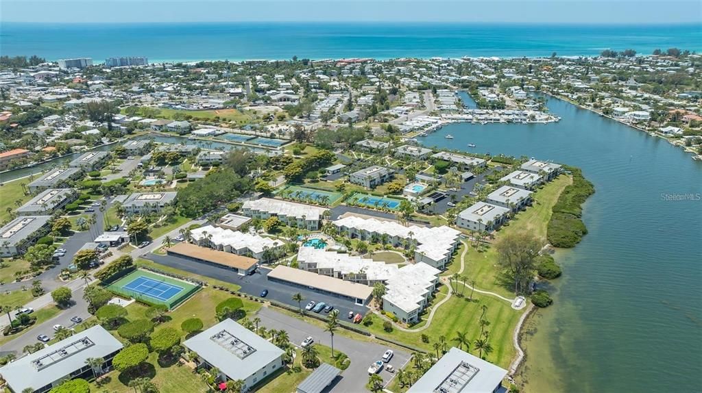 Aerial View of Shell Point + Gulf View