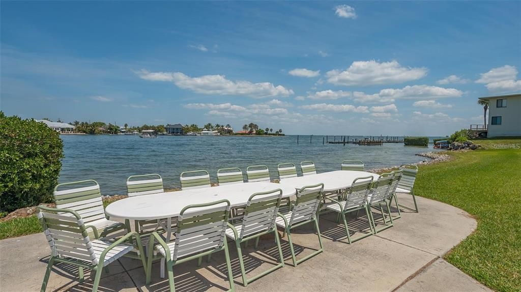 Waterfront Dining Space