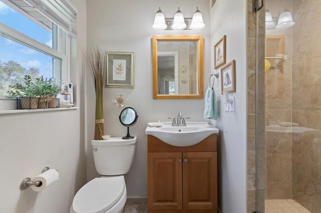 Master Bathroom w/ Tiled Shower