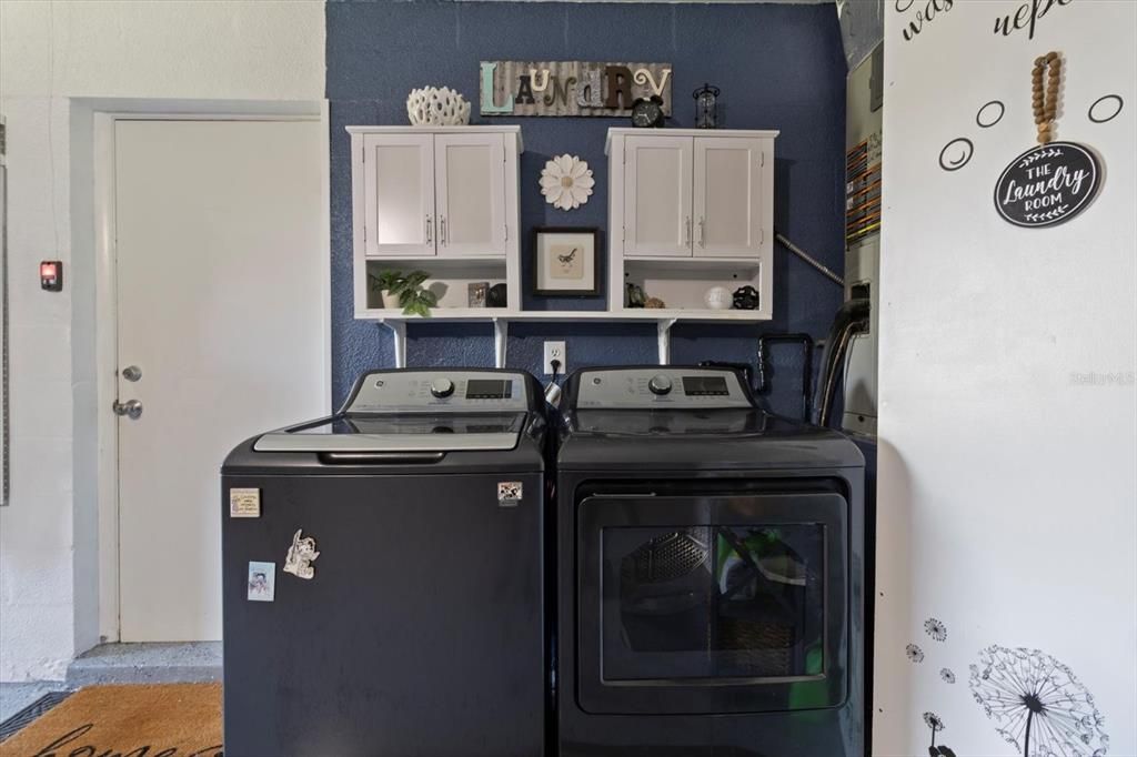 Laundry Area in Garage...Washer & Dryer DO NOT CONVEY