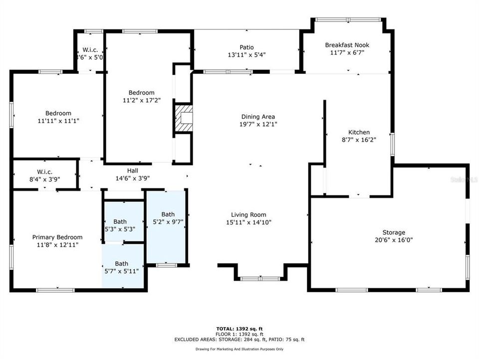 Под контрактом: $329,999 (3 спален, 2 ванн, 1449 Квадратных фут)