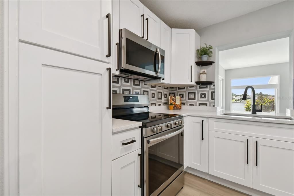 Large floor to ceiling pantry