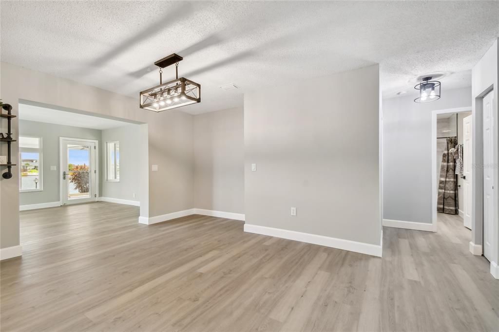 Dining Room  is situated right next to the kitchen for ease and convenience.