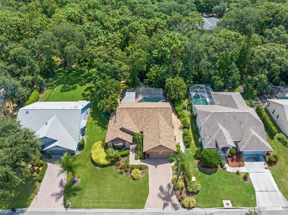 Aerial - New Roof - 7305 43rd St E Sarasota Florida