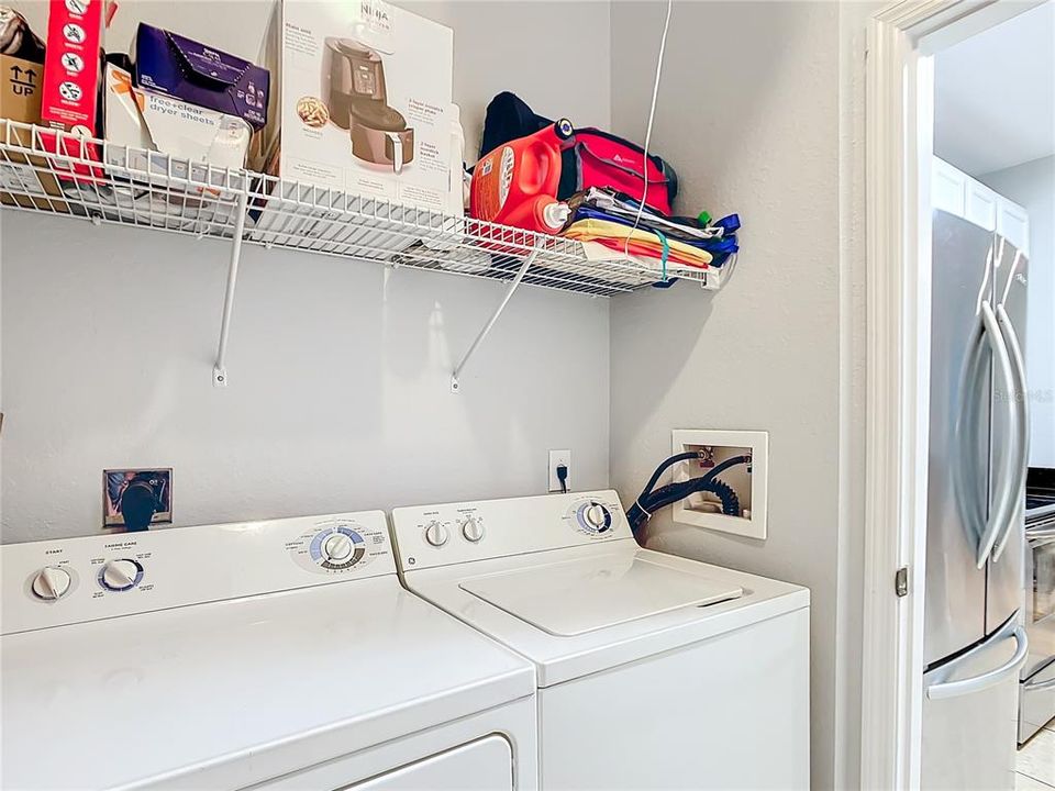 Laundry Room off the Kitchen