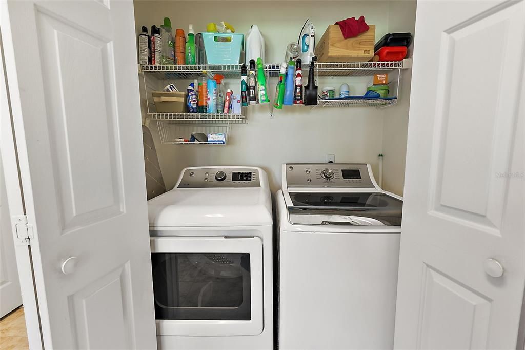 Inside Laundry Room