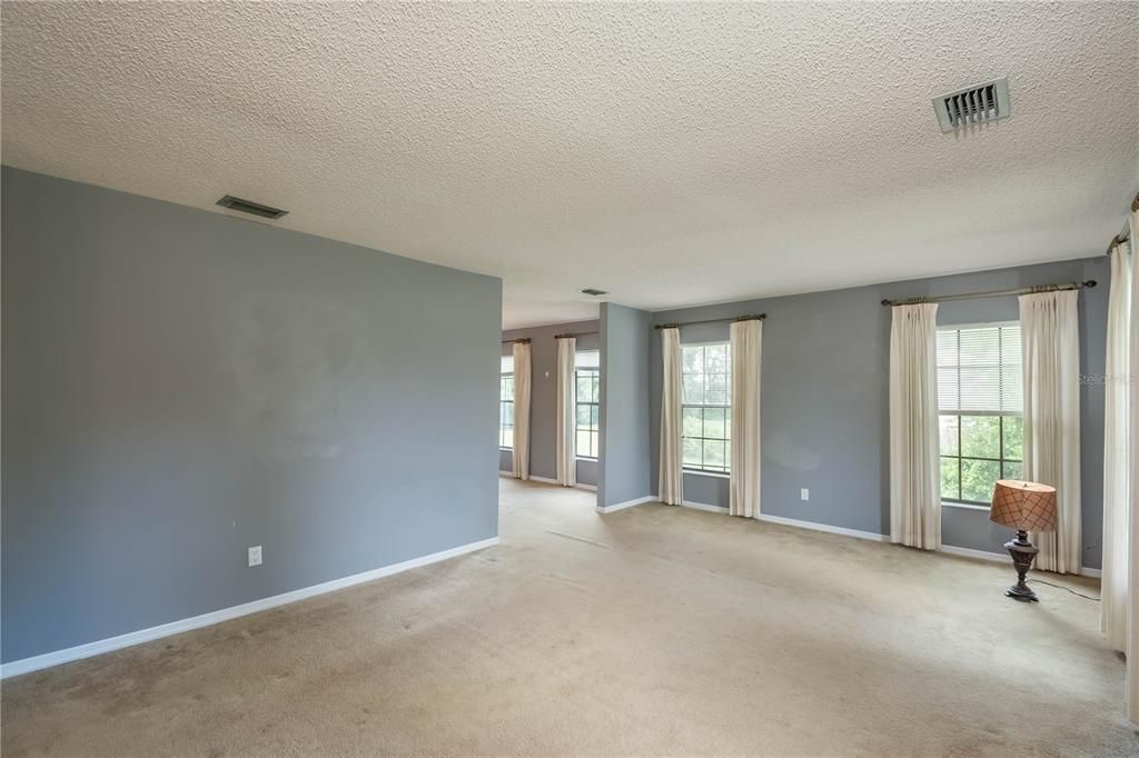 Second floor living room