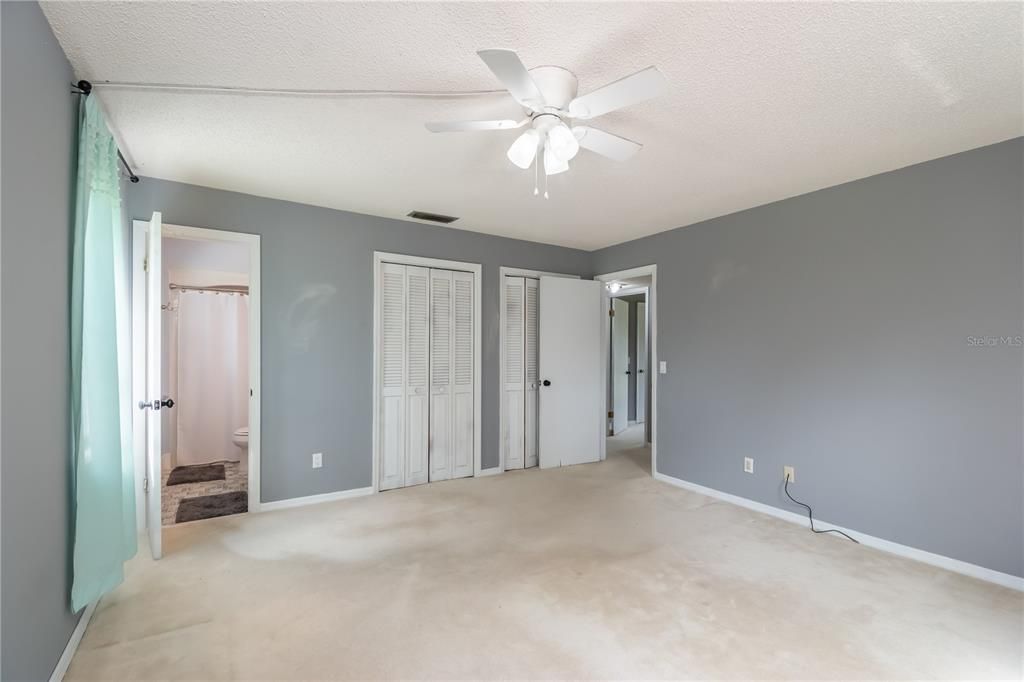 Second floor primary bedroom