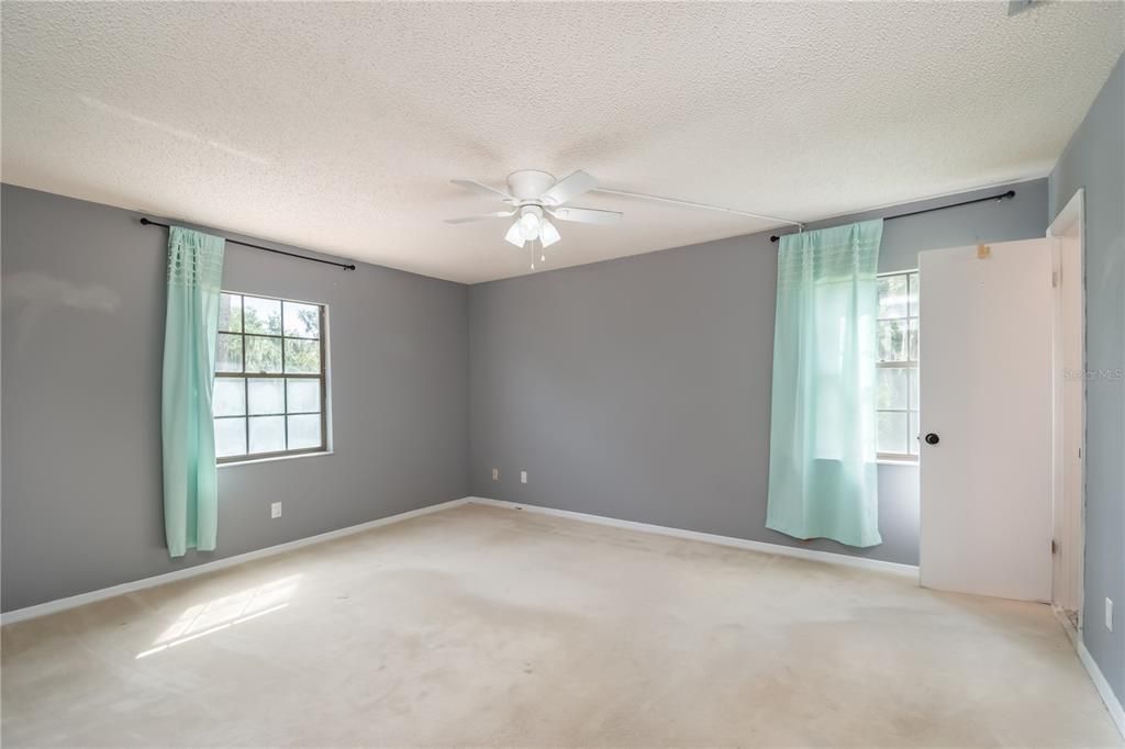 Second floor primary bedroom