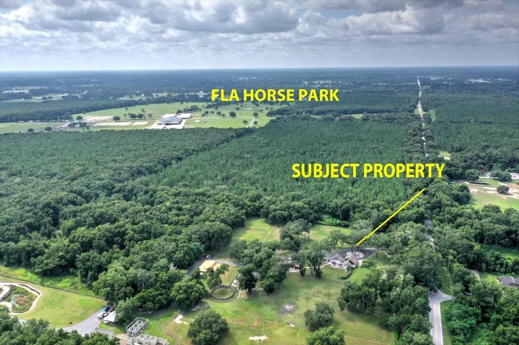 Aerial Property, Grewenway, Florida Horse Park