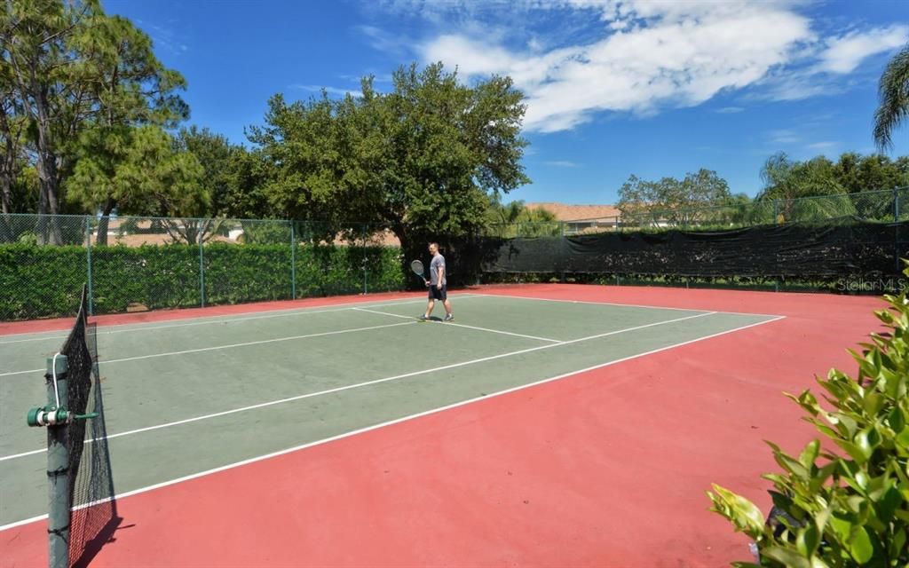 Tennis courts at Chapel Hill.