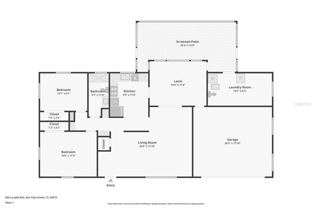 Active With Contract: $244,900 (2 beds, 1 baths, 1149 Square Feet)