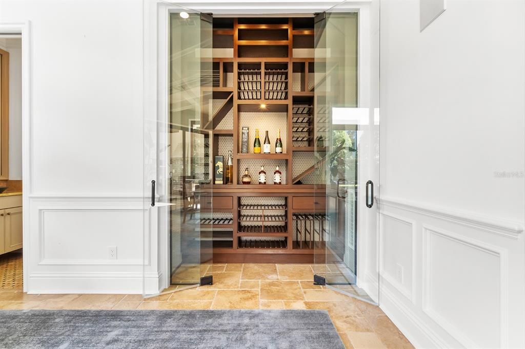 Wine Storage area