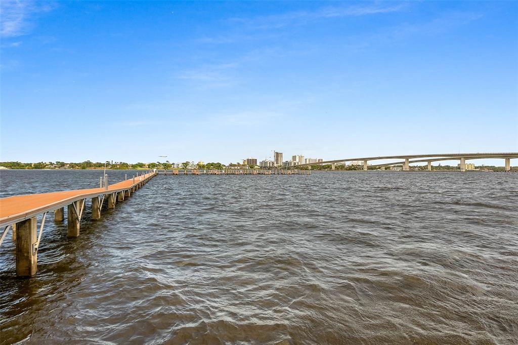 Dock out on the water