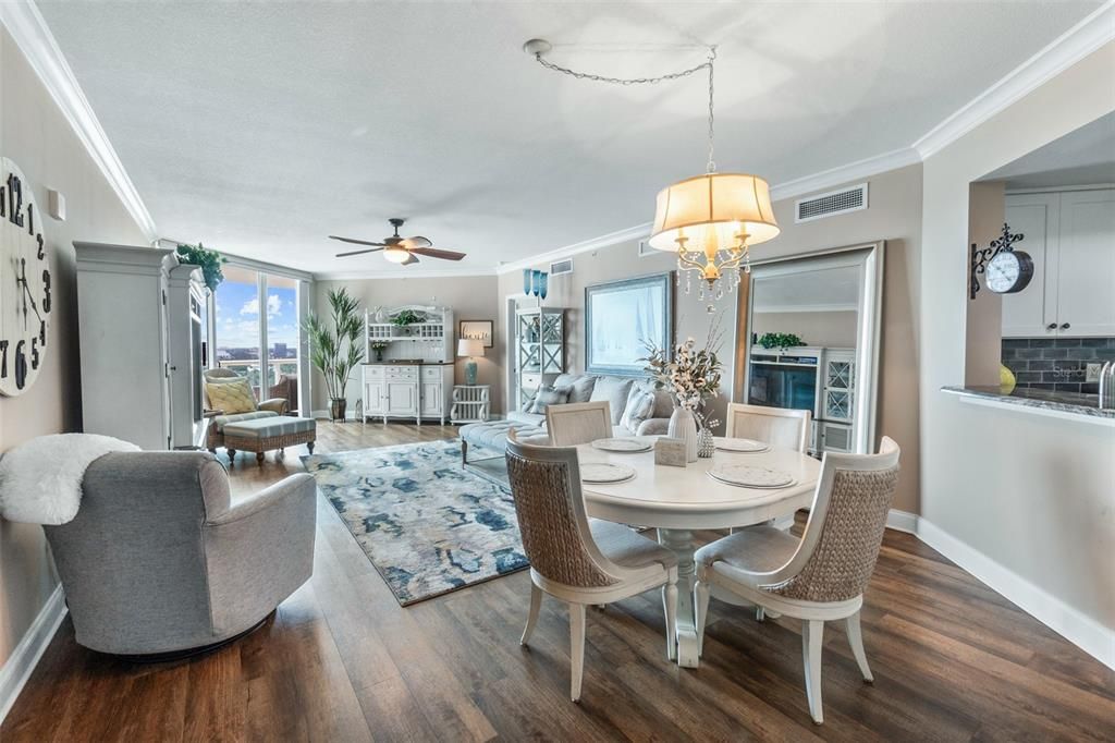 Dining Room & Living Room Combo